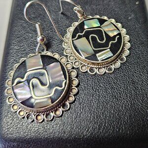 Aztec earrings